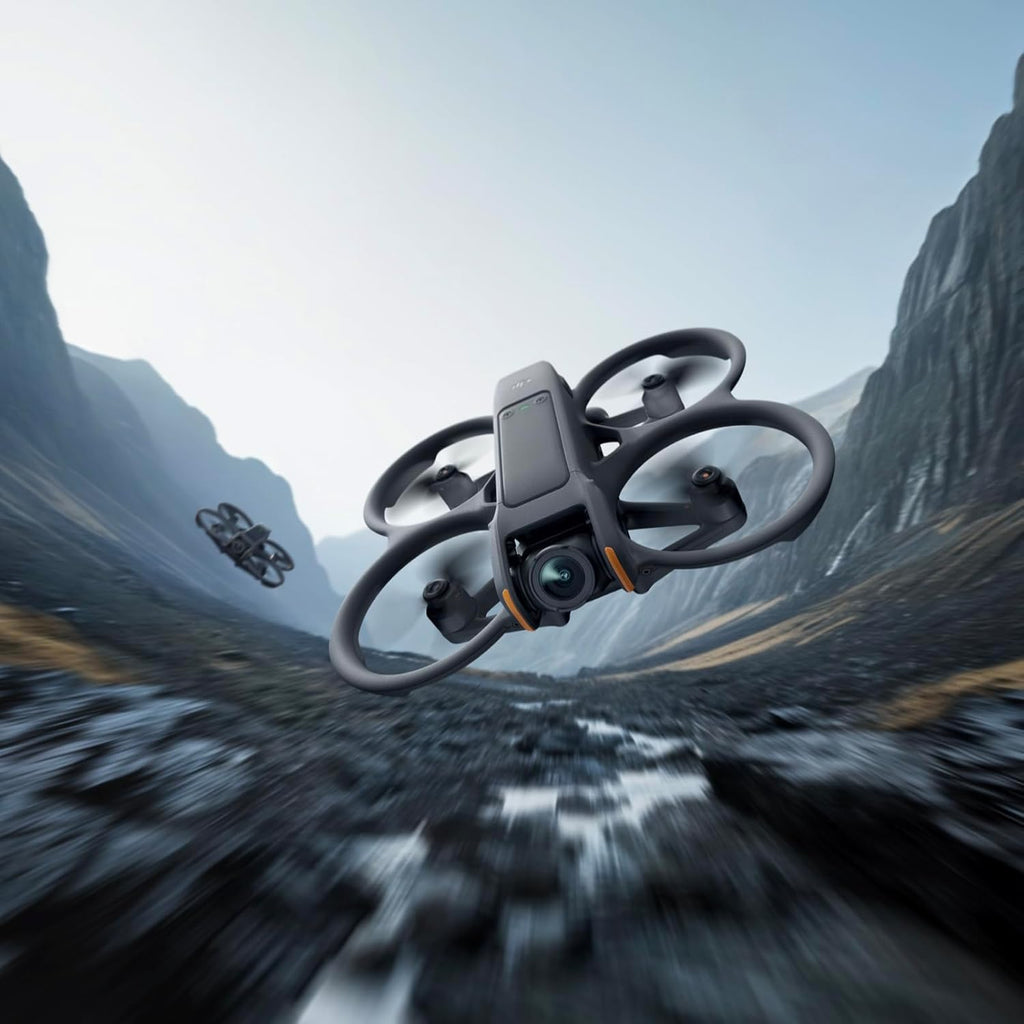 DJI Avata 2 (Drone Only), FPV Drone with Camera 4K, Immersive Flight Experience, Built-in Propeller Guard, Easy Flip/Roll, Super-Wide 155° FOV, Compatible with RC Motion 3, POV Content Camera Drone