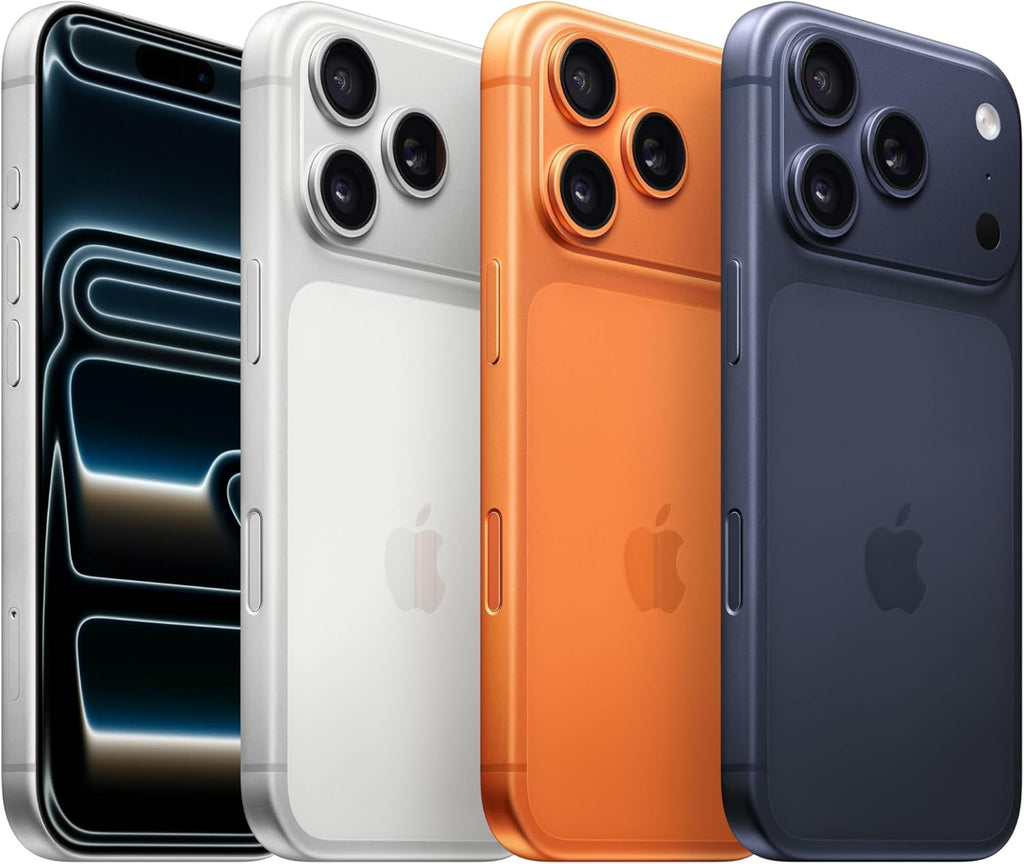 Apple iPhone 17 Pro 256 GB: 6.3-inch Display with ProMotion up to 120Hz, A19 Pro Chip, Breakthrough Battery Life, Pro Fusion Camera System with Center Stage Front Camera; Deep Blue