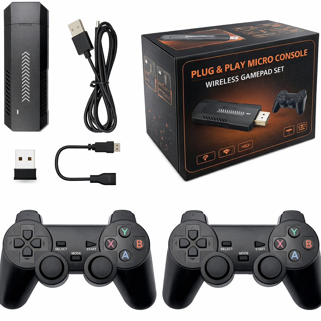 retro fun consle game plug in HDMI
